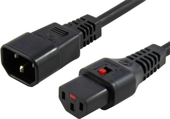 Microconnect PC1003 Stromkabel Schwarz 1,5 m C13-Koppler C14-Koppler (PC1003)