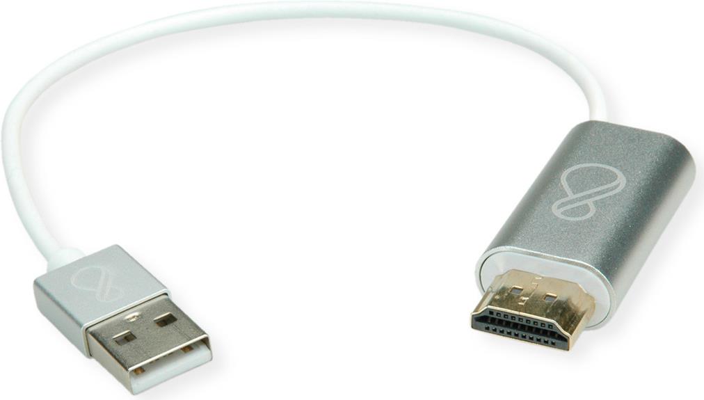 BACHMANN Ochno Adapter HDMI zu USB-C und USB-A (920.0008)