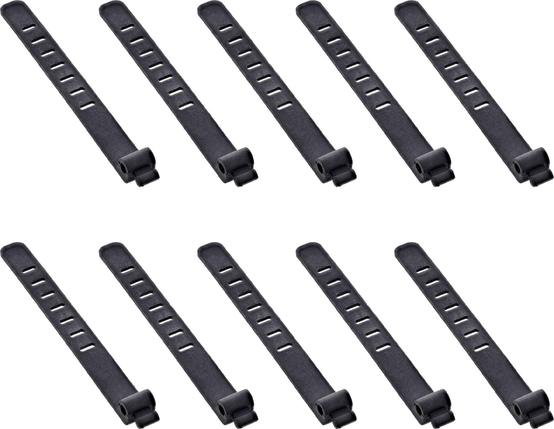 InLine 10er Pack Kabelbinder Silikon (59972A)