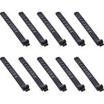 InLine 10er Pack Kabelbinder Silikon (59972A)