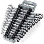 WIHA 30391 Ringratschen-Gabelschlüssel Set Metrisch (44665)