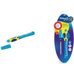 Pelikan griffix Füllhalter Neon Fresh Blue, für Rechtshänder Schreiblernstift mit ergonomischer Griffzone, inkl. 1 - 1 Stück (809184)
