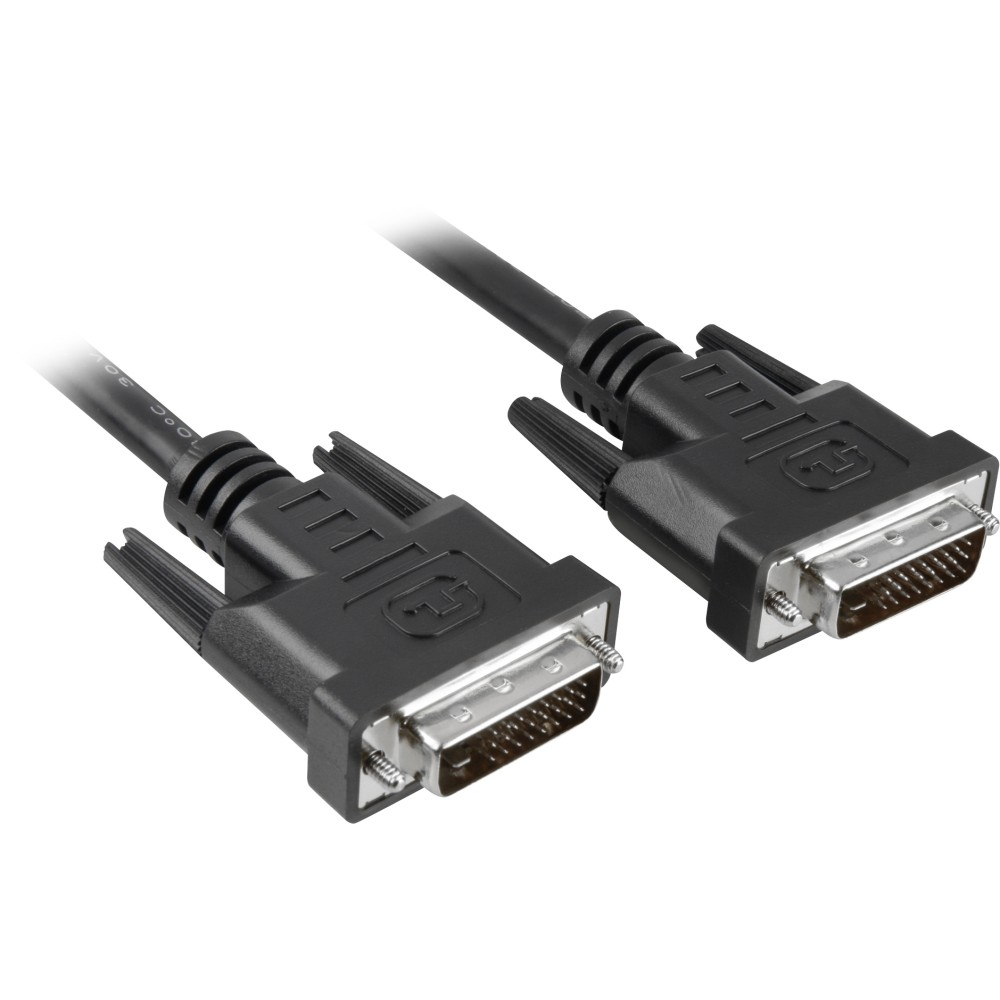 TECHly ICOC-DVI-8130 DVI-D Dual Link Videokabel 3 m Schwarz