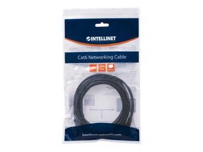 Intellinet Cat6 U/UTP Patchkabel 7,5 m RJ-45 Schwarz