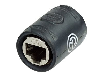 Neutrik etherCON Netzwerkkoppler NE8FFX6-W CAT 6a RJ-45 Schwarz