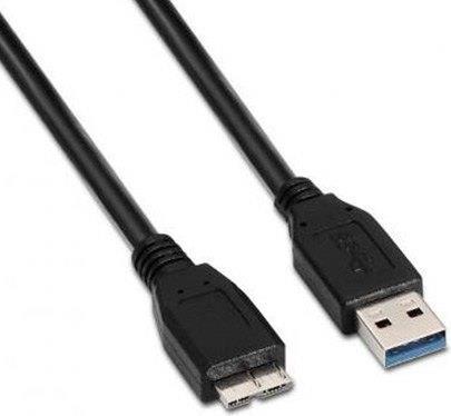 AISENS A105-0044 USB Kabel 2 m USB 3.2 Gen 1 (3.1 Gen 1) USB A Micro-USB B Schwarz (A105-0044)