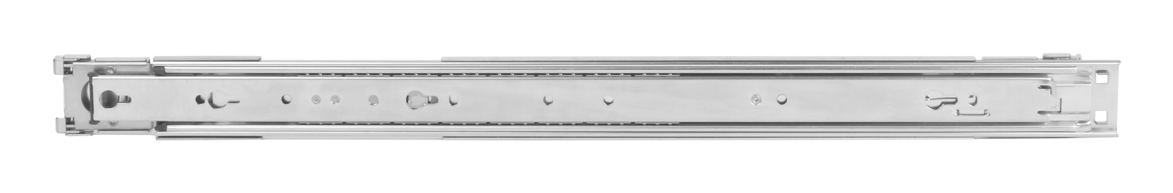 SilverStone RMS08-20 Gleitschienenset Silber