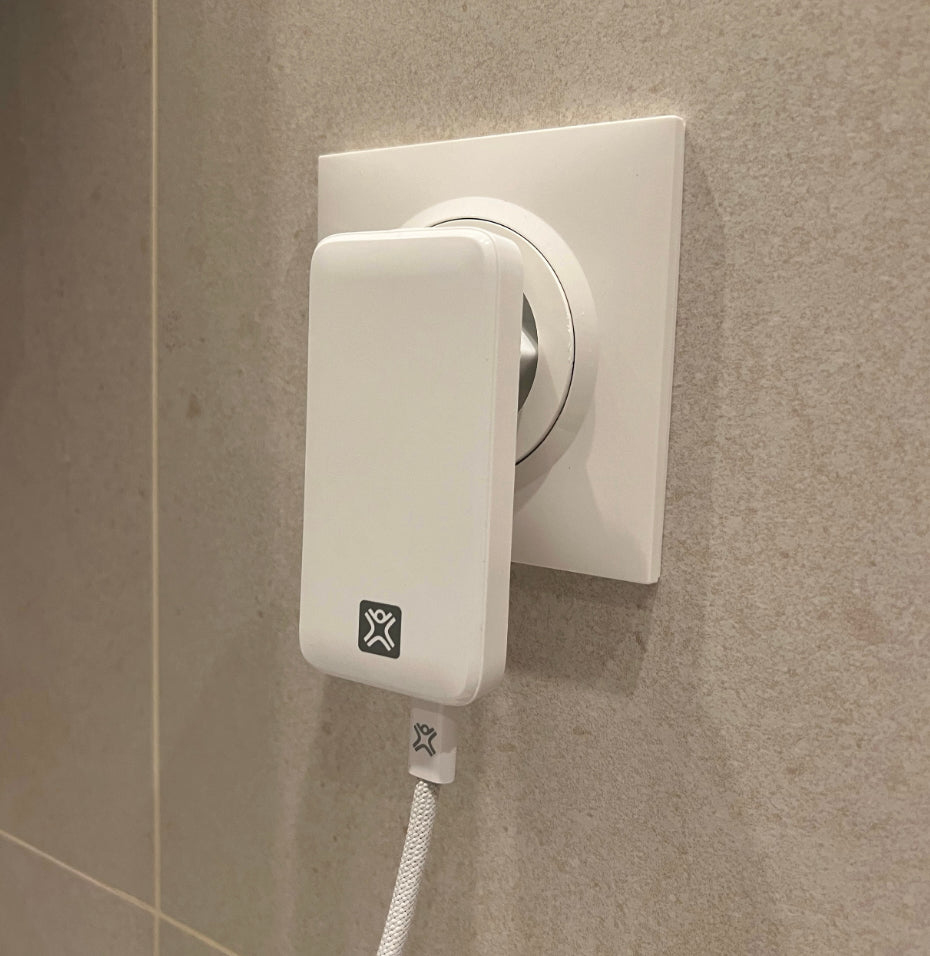 XtremeMac CHARGER DOUBLE PD Netzteil 38 W USB-A USB-C Weiß