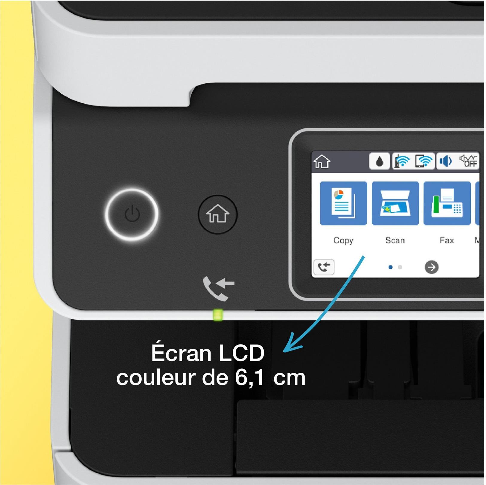 Epson EcoTank ET-5170 Multifunktions-Tintenstrahldrucker 6,1 cm Touchscreen Schwarz, Weiß
