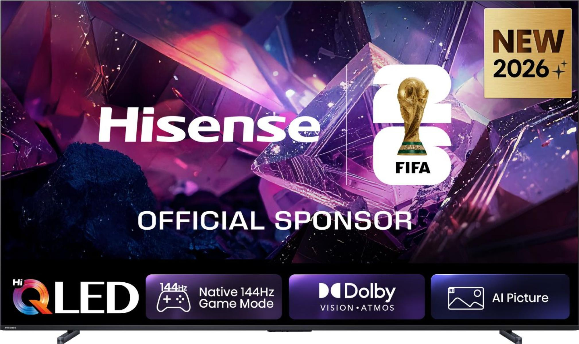 Hisense 100Q7S Pro QLED 4K 100" 144 Hz Schwarz
