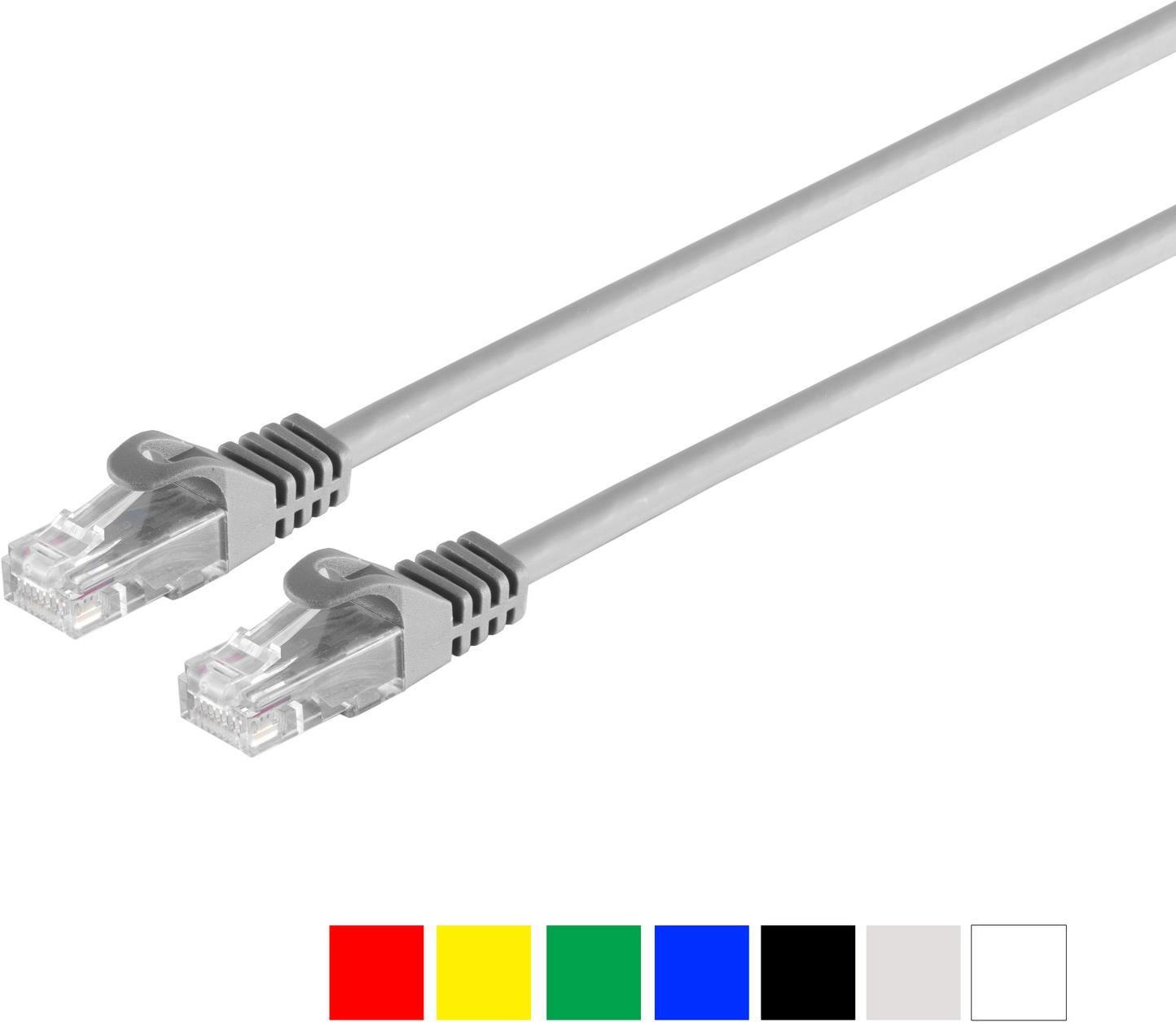 S/CONN maximum connectivity Netzwerkkabel-RJ45 PatchkabelCat.7 Rohkabel U/UTP verschieden FARBIG, 0,25m bis 30m (08-35000-V)