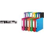 herlitz Ordner maX.file protect plus, Rückenbr.: 50 mm, grau DIN A4, Voll-PP-Kunststoffbezug, Kantenschutz, Einsteck- (10834794)