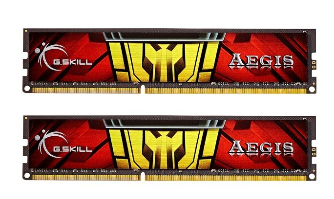 G.Skill AEGIS F3-1333C9D-16GIS DDR3 Speicherset 16 GB (2 x 8 GB) 1333 MHz CL9