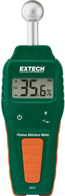 Extech MO57 Materialfeuchtemessgerät Messbereich Baufeuchtigkeit (Bereich) 0.1 bis 99.9 % vol Messbereich Holzfeuchtigkeit (Bereich) 0.1 bis 99.9 % vol (MO57)