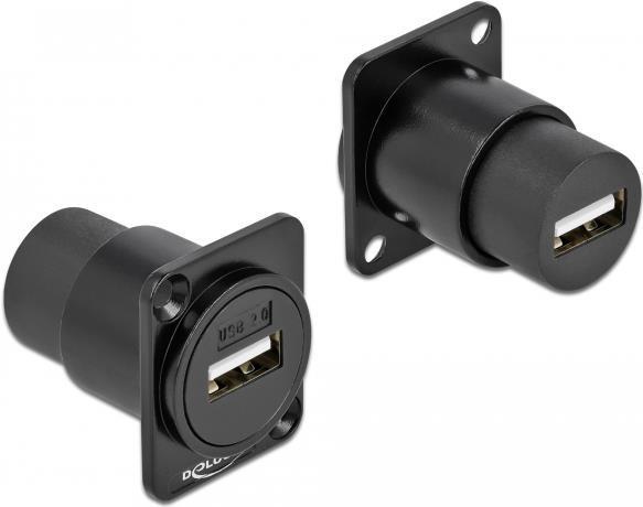 DeLOCK D-Type Module USB 2.0 Type-A female to female (86784)