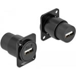 DeLOCK D-Type Module USB 2.0 Type-A female to female (86784)