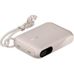 Belkin BoostCharge Powerbank 10.000 mAh 20 W PD mit Display Sand BPB027HQSD