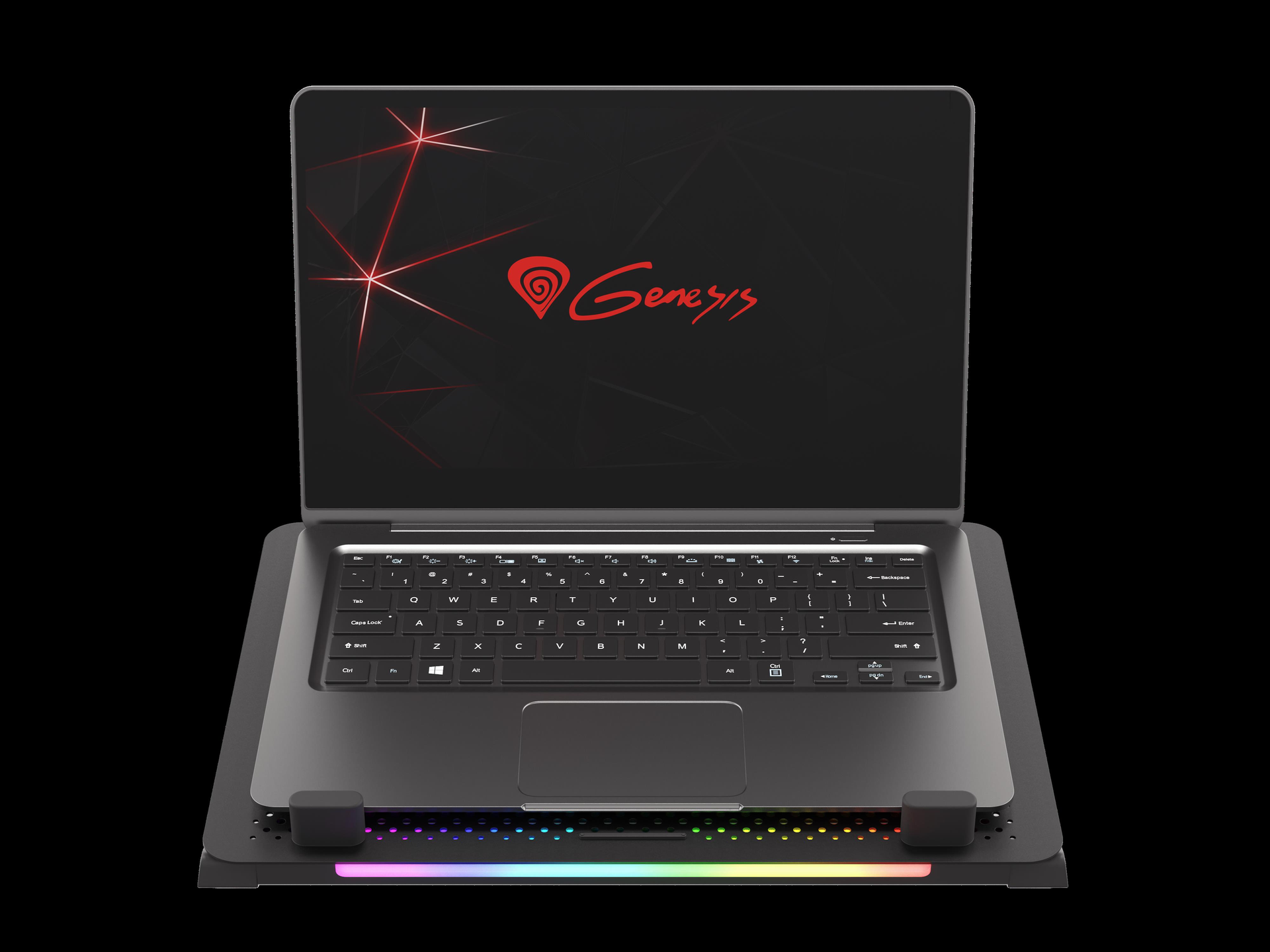 Genesis OXID 450 Notebook-Kühlpad 15,6" Schwarz