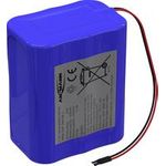 Ansmann 3S2P Akkupack 8x 18650 Kabel Li-Ion 10.8 V 5100 mAh (2447-3050-50)