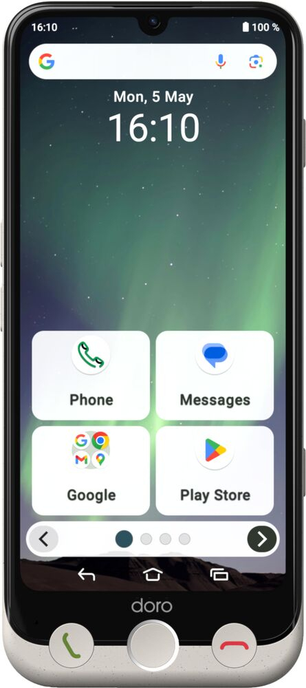 Doro Aurora A30 6,1" 6 GB RAM 128 GB Bone