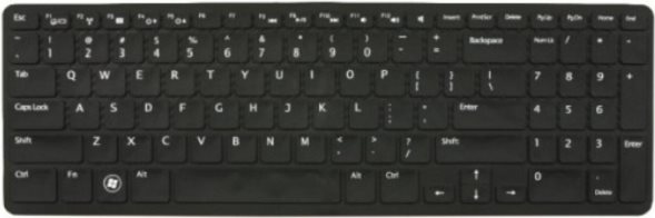 HP Ersatztastatur Notebook (827028-041)