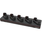 HONEYWELL CT37/CT30 XP booted 5-bay charging base, Kit includes 5-bay charging base(Cup: CT30P-UCP-B), power supply, no power cord. Charge up to 5 pcs computers with protective boot.ItÖs compatible with CT30 XP and CT37 both with standard and extended battery. (CT30P-5CB-UVB-0)