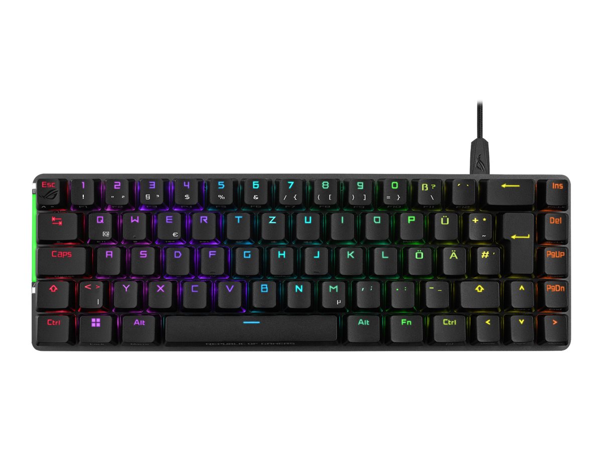 ASUS ROG Falchion Ace Gaming-Tastatur 65% mechanisch ROG NX Red QWERTZ Schwarz