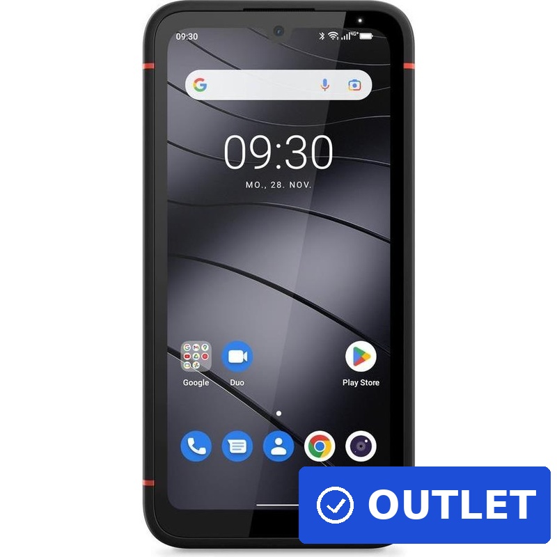 Gigaset GX4 PRO 4G Smartphone Dual-SIM 6GB RAM 128GB 6,1" robust IP68 Schwarz (S30853-H1532-R111) (geöffnet)