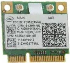 HP 504593-004 Netzwerkkarte WLAN 54 Mbit/s Eingebaut (504593-004)