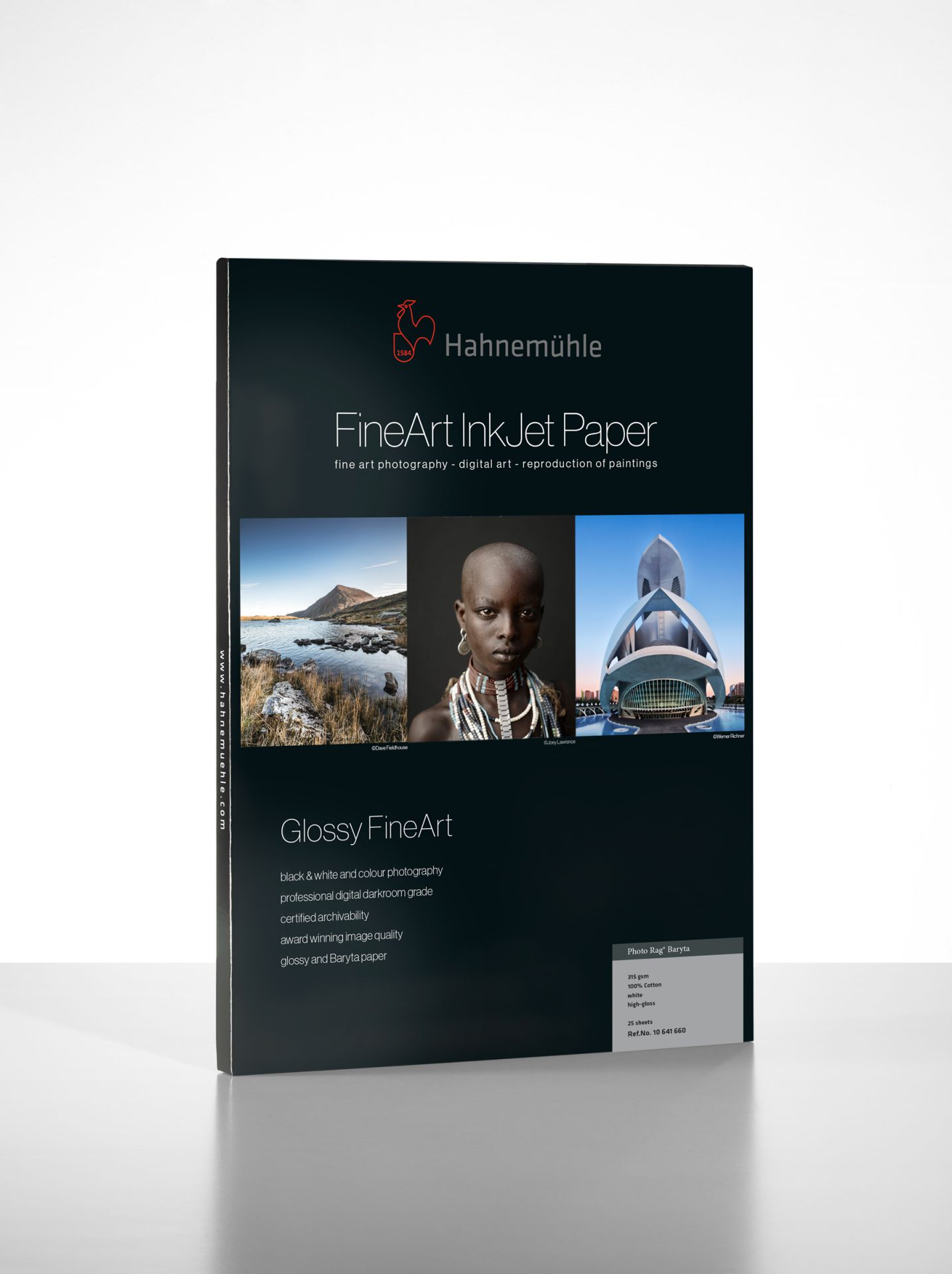 Hahnemühle Photo Rag Baryta A4 315 g/m² 25 Blatt Glanz Weiß