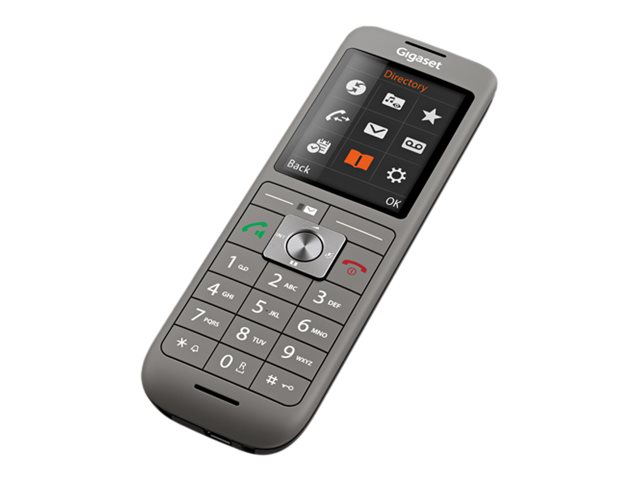 Gigaset CL660HX Schnurloses Erweiterungshandgerät VoIP DECT Schwarz, Anthrazit