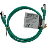 IT-BUDGET Vollkupfer Premium Patchkabel (90ITBFLEX81PK1GR)
