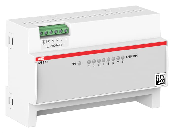 ABB IS/S8.1.1 8-Port Fast Ethernet Switch Hutschiene
