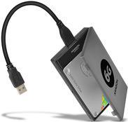 Axagon ADSA-1S6 Kabelschnittstellen-/Gender-Adapter USB 3.0 Micro B SATA Schwarz (ADSA-1S6)