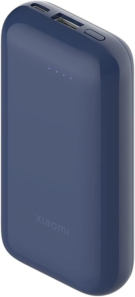 Xiaomi 33 W Power Bank 10000 mAh Pocket Edition Pro - Power Bank mit maximaler Schnellladung von 33 W, bidirektionale Schnellladung Typ C, 21700 Zellen, Blau (BHR5785GL)