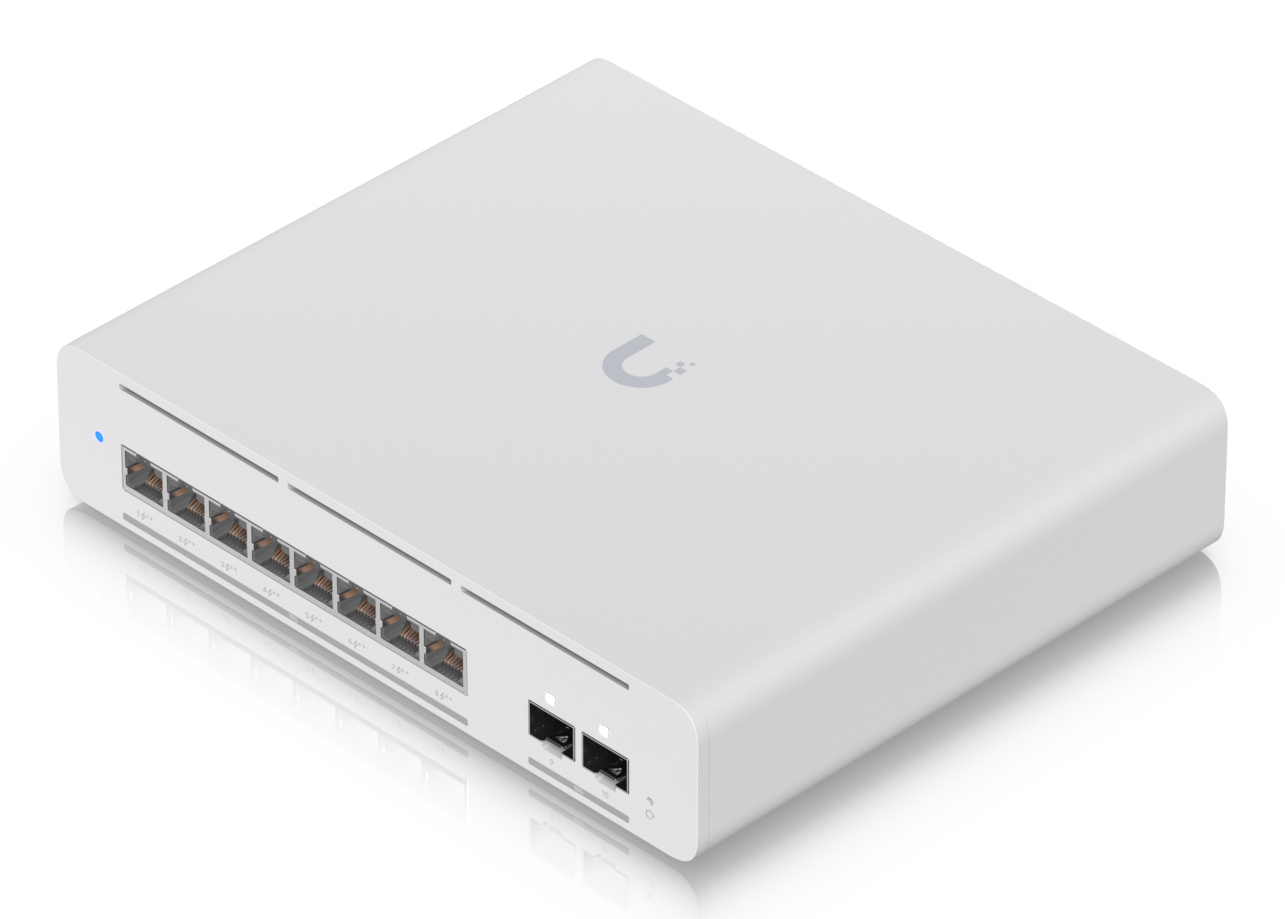 Ubiquiti UniFi Pro XG 8 PoE 8 x 10G PoE++ L3 Managed Switch Grau