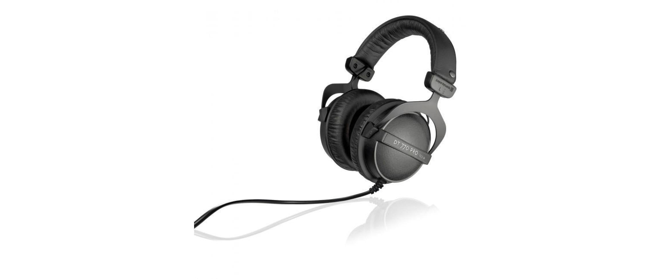 Beyerdynamic DT 770 PRO 32 Ohm Studiokopfhörer Kabelgebunden 3,5 mm Schwarz