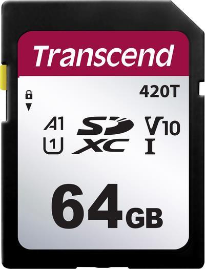 Transcend Flash-Speicherkarte (TS64GSDC420T)