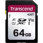 Transcend Flash-Speicherkarte (TS64GSDC420T)