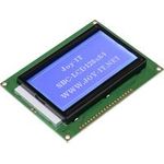 Joy-it LCD-Display Weiß Blau 128 x 64 Pixel (B x H x T) 93 x 70 x 12 mm (LCD128x64SPI)