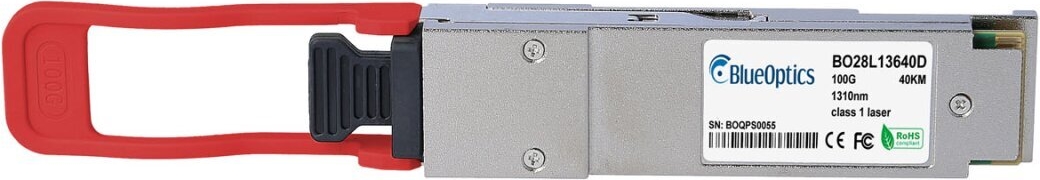 BlueOptics BO28L13640DIN QSFP28 Transceiver 100GBASE-ER4 40KM industrial (BO28L13640DIN)