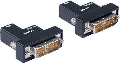 Kramer Electronics AD-AOCD/XL/TR Videokabel-Adapter DVI 2 x HDMI Schwarz (97-0403002)