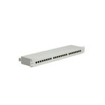 ROLINE 48,30cm (19")-Patchpanel 1 HE, 24 Ports, Kat.5e, grau (26.11.0329)