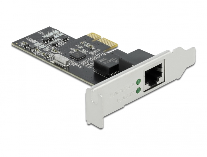 Delock PCI Express x1 Karte 2,5 Gigabit LAN RJ45 Grau
