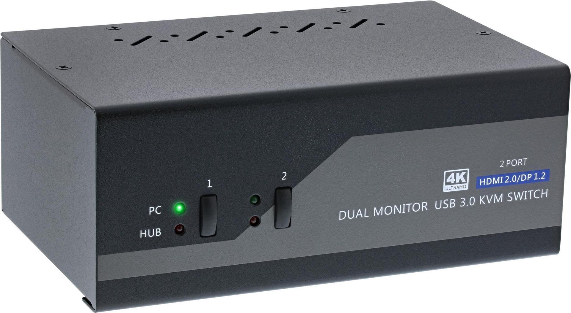 InLine 62642I KVM-/Audio-/USB-Switch 2 x KVM/Audio/USB