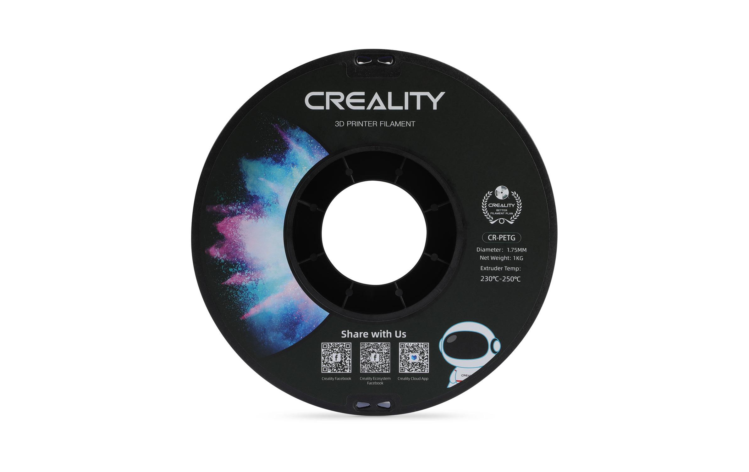 Creality CR-PETG 3D-Druck-Filament 1,75 mm 1 kg Weiß