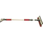 Petex Eiskratzer m. Besen+Gummilippe Teleskopstiel 58-91cm Softgr. (46010000)