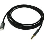 ROLINE 12.03.3218 Handykabel Schwarz - Grau 3 m USB C 3.5mm (12.03.3218)