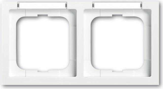 Busch-Jaeger 1754-0-4368 Wandplatte/Schalterabdeckung Weiß (1732-184NSK)