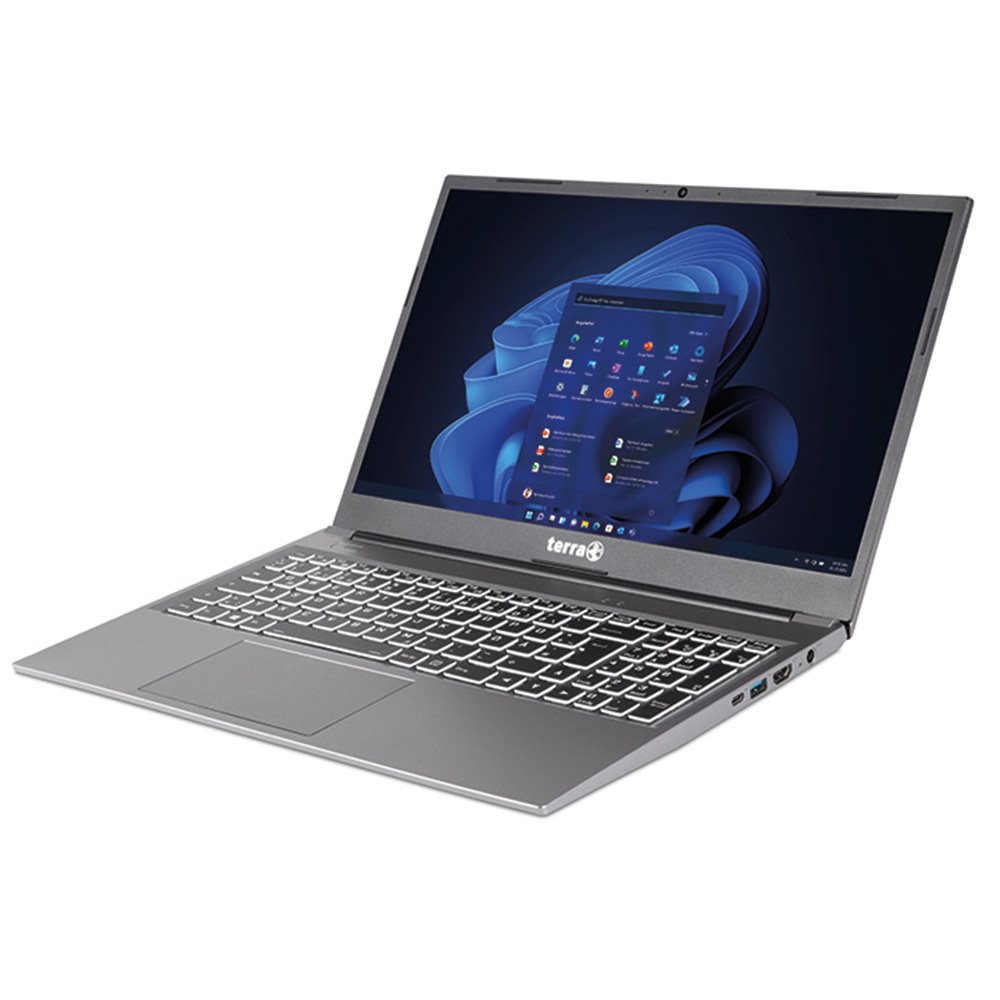 TERRA Mobile 1517R 15,6" Intel Core i3-1315U 16 GB RAM 500 GB SSD Dunkelgrau